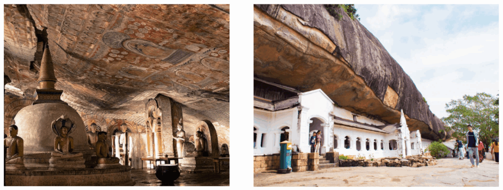 Dambulla cave temple